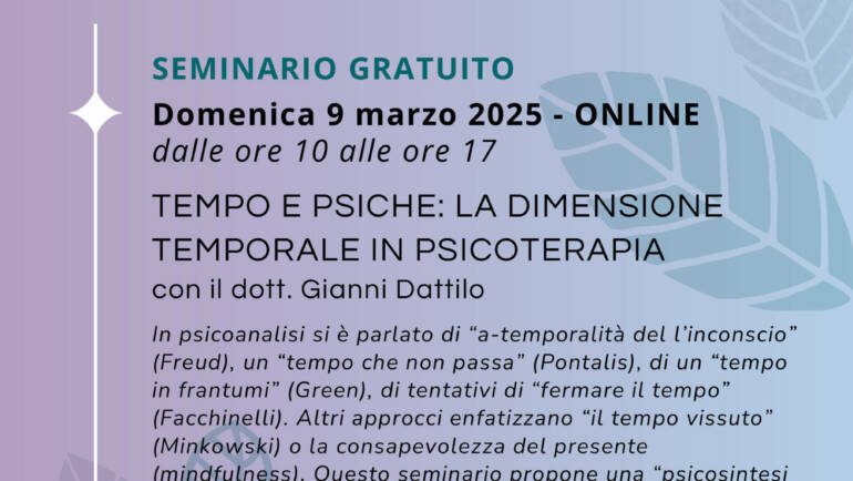 Vuoi diventare psicoterapeuta?